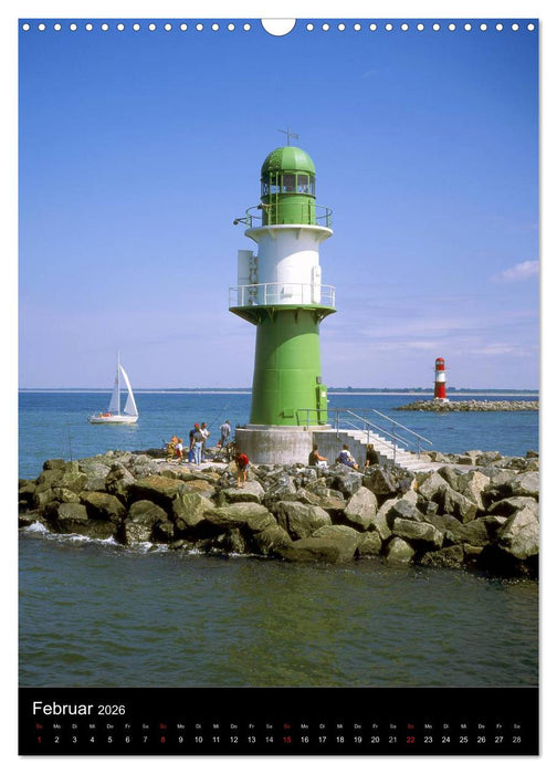 Leuchttürme in Norddeutschland (CALVENDO Wandkalender 2026)