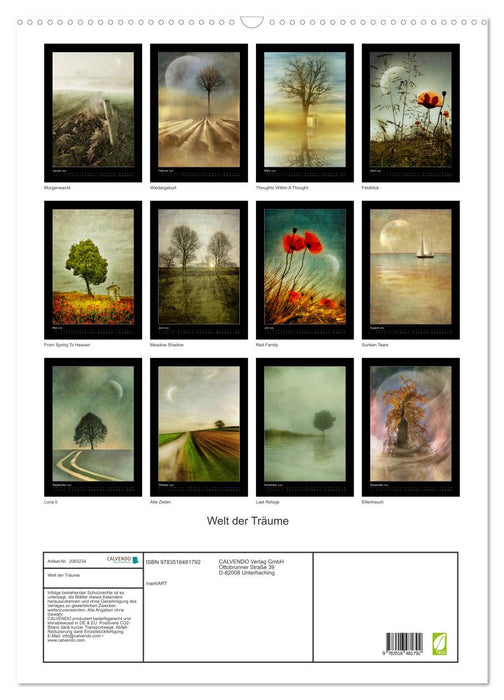 Welt der Träume (CALVENDO Wandkalender 2026)