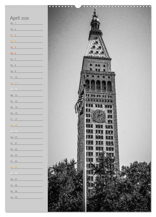 New York Vertical (CALVENDO Wandkalender 2026)