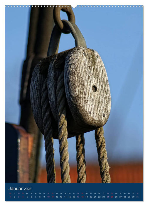 Willkommen an Bord! Schiffsdetails 2026 (CALVENDO Wandkalender 2026)