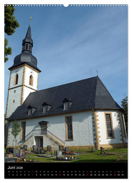 Kirchen in Deutschland - Göttliche Perlen aus Menschenhand (CALVENDO Premium Wandkalender 2026)