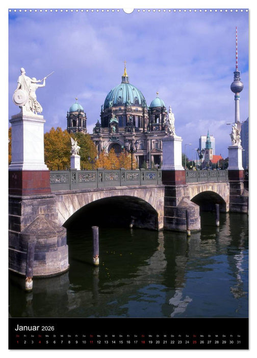 Weltstadt Berlin (CALVENDO Wandkalender 2026)