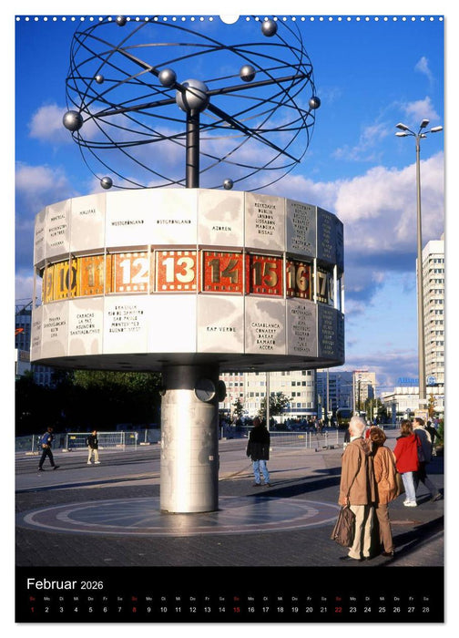 Weltstadt Berlin (CALVENDO Wandkalender 2026)