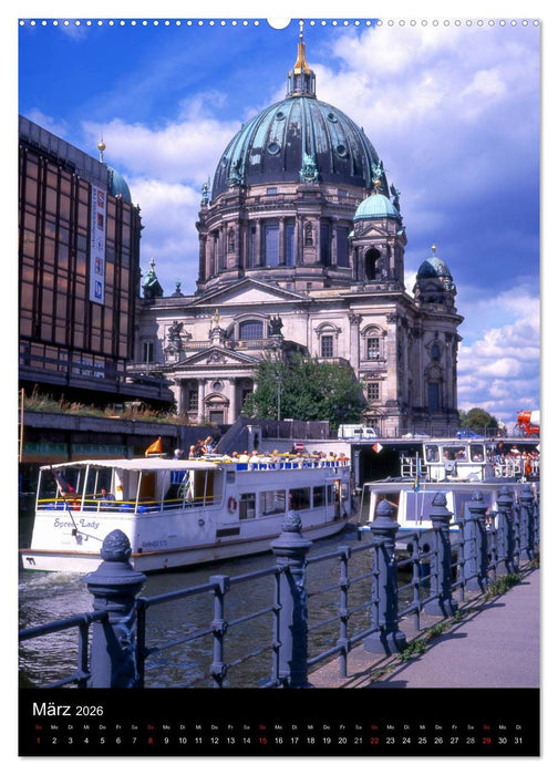 Weltstadt Berlin (CALVENDO Wandkalender 2026)