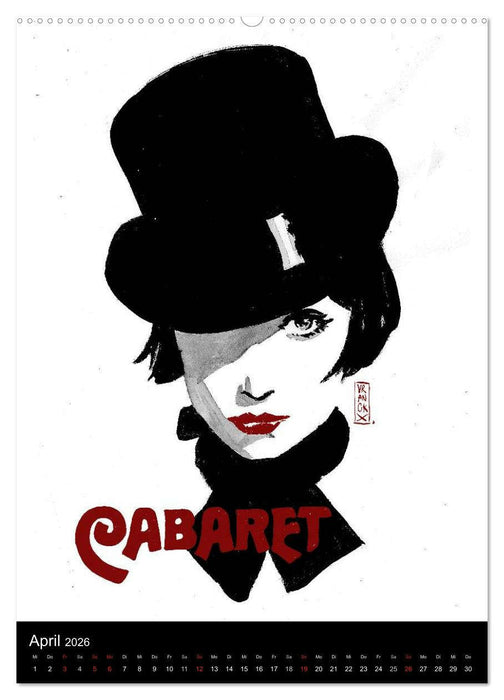 Les femmes de Gilles 2 by Gilles Vranckx - 12 Frauen-Illustrationen von dem Belgischen Künstler Gilles Vranckx (CALVENDO Wandkalender 2026)