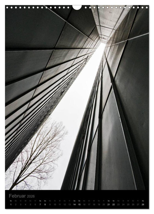 Berlin, architektonisch gesehen (CALVENDO Wandkalender 2026)