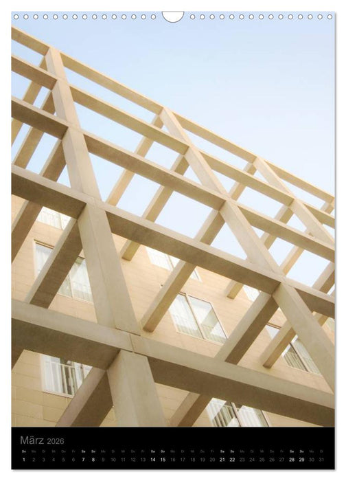 Berlin, architektonisch gesehen (CALVENDO Wandkalender 2026)