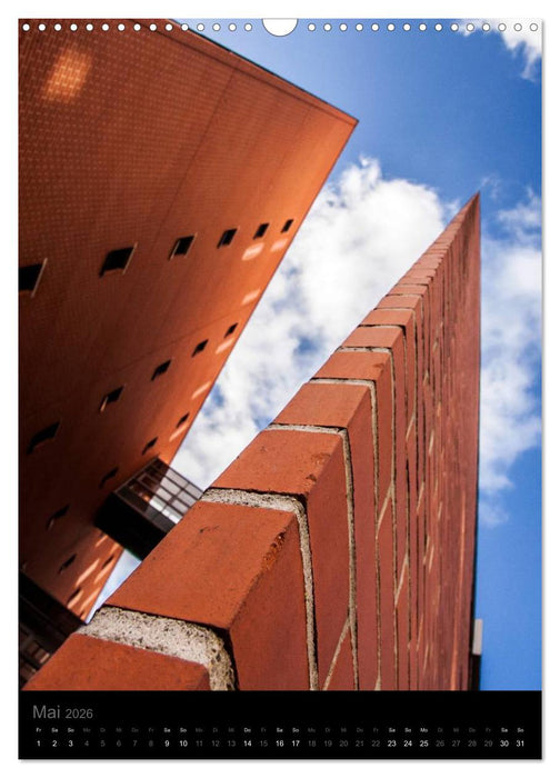 Berlin, architektonisch gesehen (CALVENDO Wandkalender 2026)