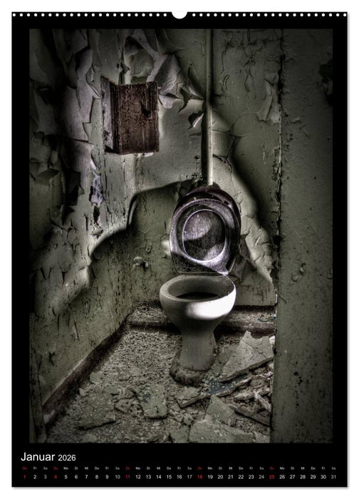 Lost Places Vergessene Orte (CALVENDO Wandkalender 2026)