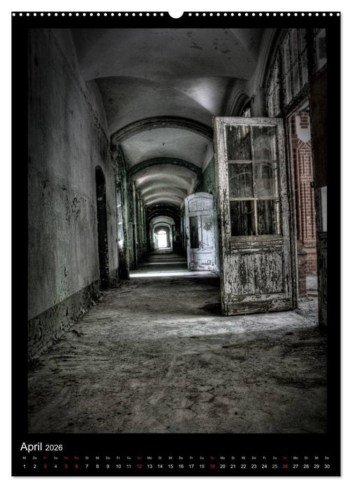 Lost Places Vergessene Orte (CALVENDO Wandkalender 2026)