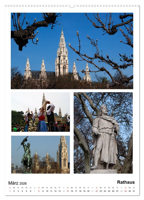 Grüsse aus Wien (CALVENDO Premium Wandkalender 2026)