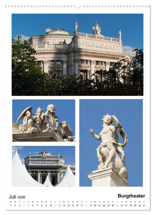 Grüsse aus Wien (CALVENDO Premium Wandkalender 2026)