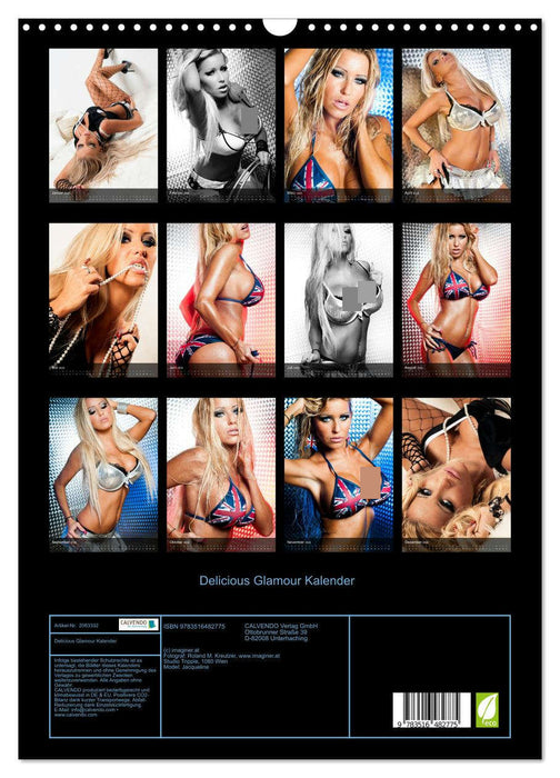 Delicious Glamour Kalender (CALVENDO Wandkalender 2026)