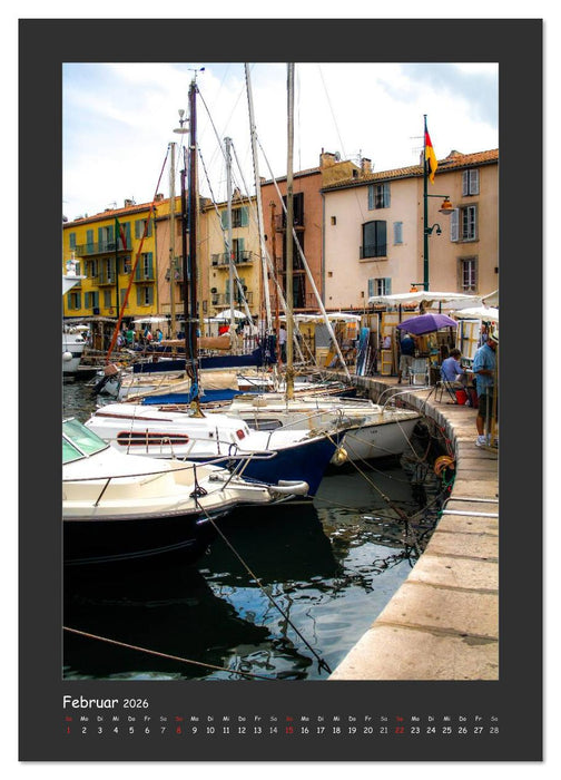 Saint Tropez (CALVENDO Premium Wandkalender 2026)