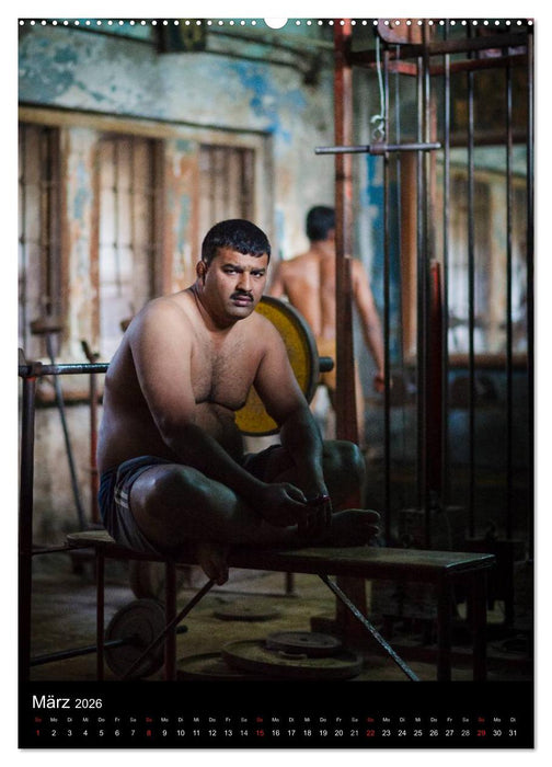 Portraits aus Indien (CALVENDO Wandkalender 2026)