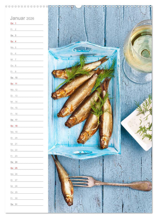 Guten Appetit ! (CALVENDO Wandkalender 2026)