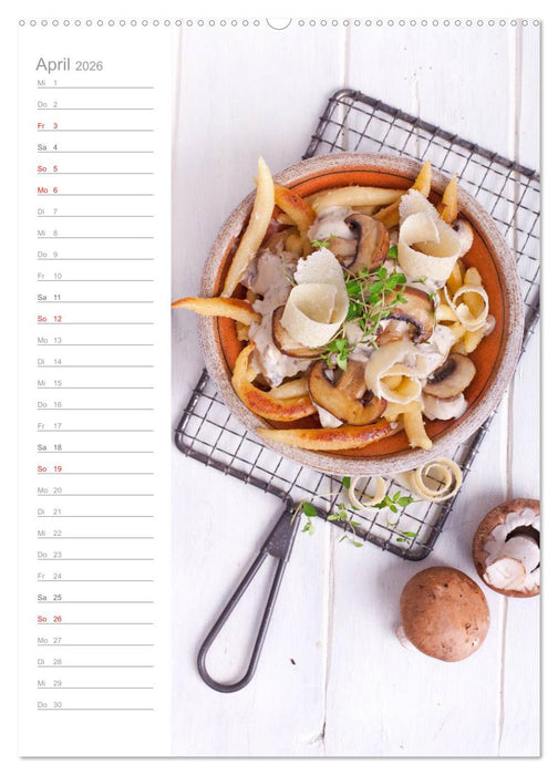 Guten Appetit ! (CALVENDO Wandkalender 2026)