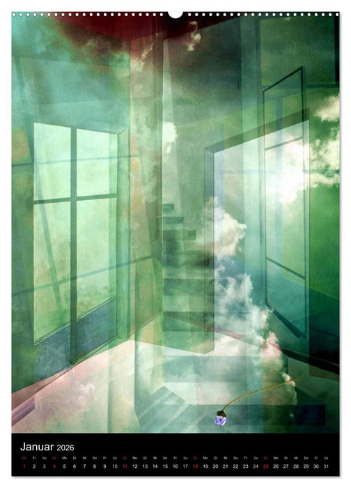 Träume im Raum (CALVENDO Wandkalender 2026)