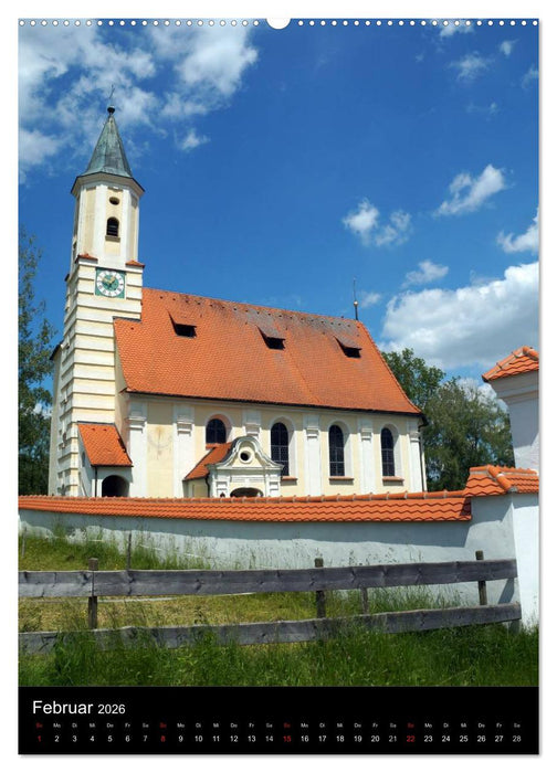 Kirchen in Deutschland - Göttliche Perlen aus Menschenhand (CALVENDO Wandkalender 2026)