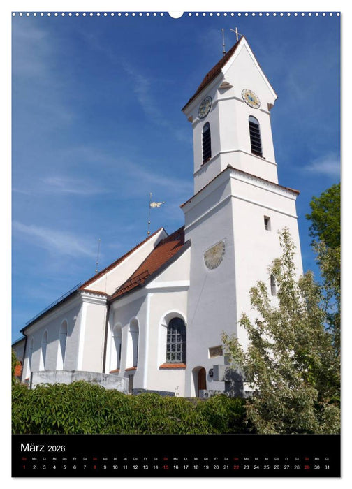 Kirchen in Deutschland - Göttliche Perlen aus Menschenhand (CALVENDO Wandkalender 2026)