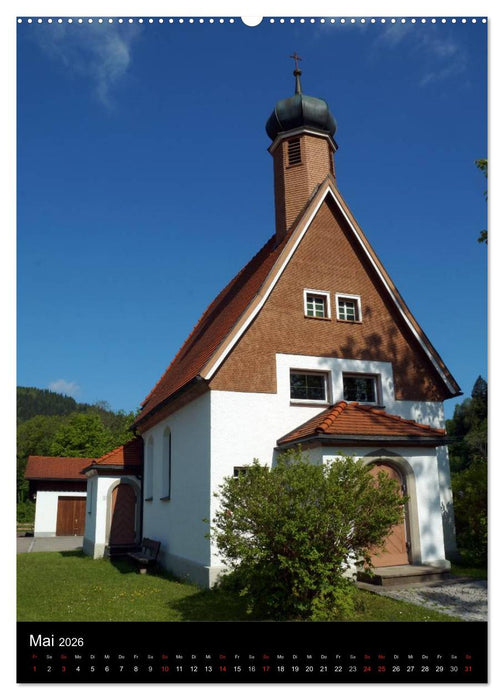 Kirchen in Deutschland - Göttliche Perlen aus Menschenhand (CALVENDO Wandkalender 2026)