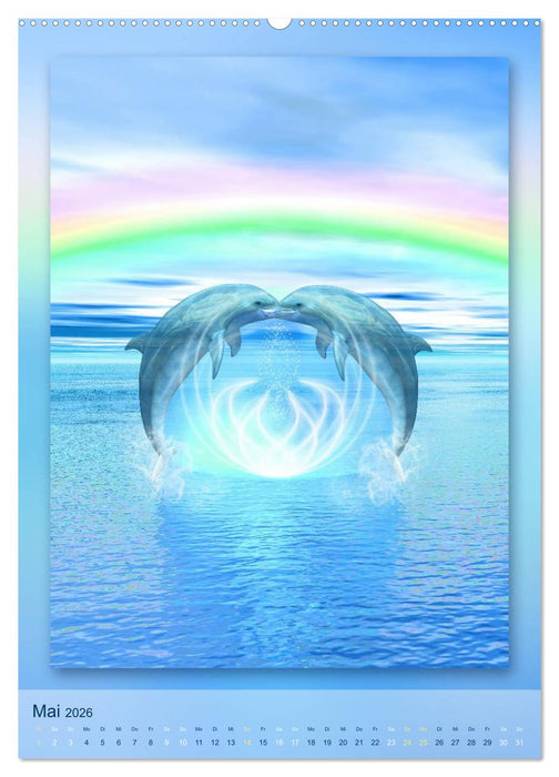 Delfine - Kalender (CALVENDO Wandkalender 2026)