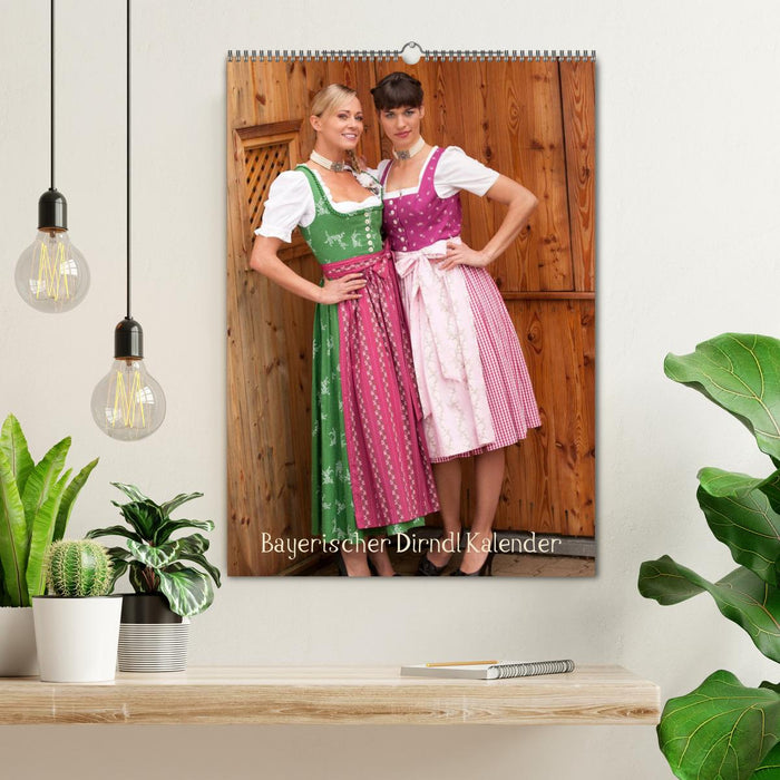 Bayerischer Dirndlkalender (CALVENDO Wandkalender 2026)