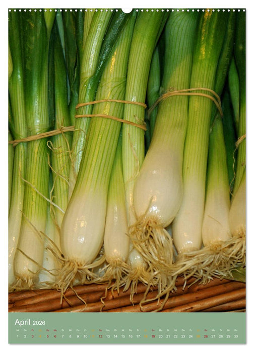 Natürliche Kost - Gesund essen 2026 (CALVENDO Premium Wandkalender 2026)