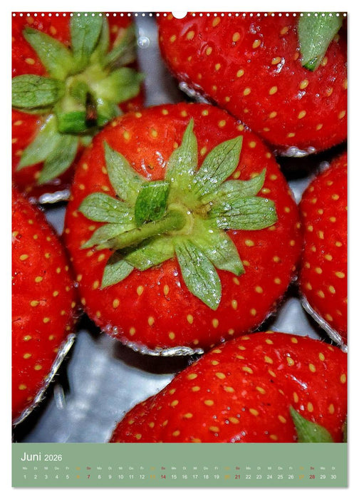 Natürliche Kost - Gesund essen 2026 (CALVENDO Premium Wandkalender 2026)