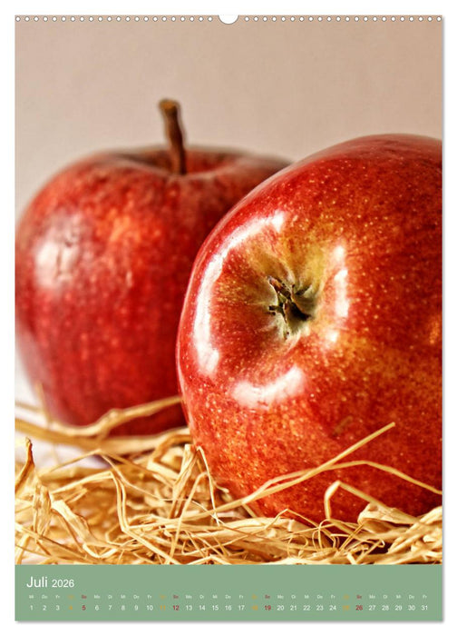 Natürliche Kost - Gesund essen 2026 (CALVENDO Premium Wandkalender 2026)