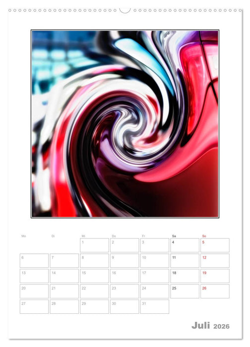 Kunst - Abstrakt - Skurril (CALVENDO Premium Wandkalender 2026)