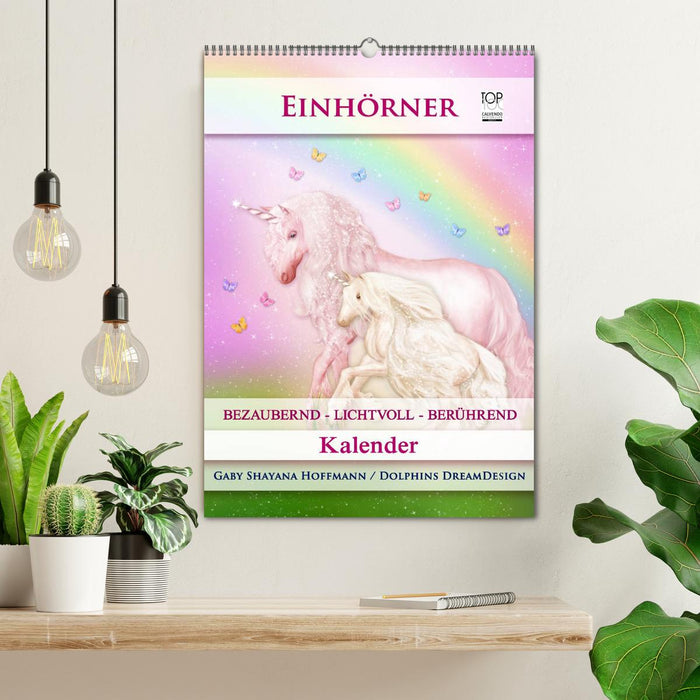 Einhörner - Kalender (CALVENDO Wandkalender 2026)