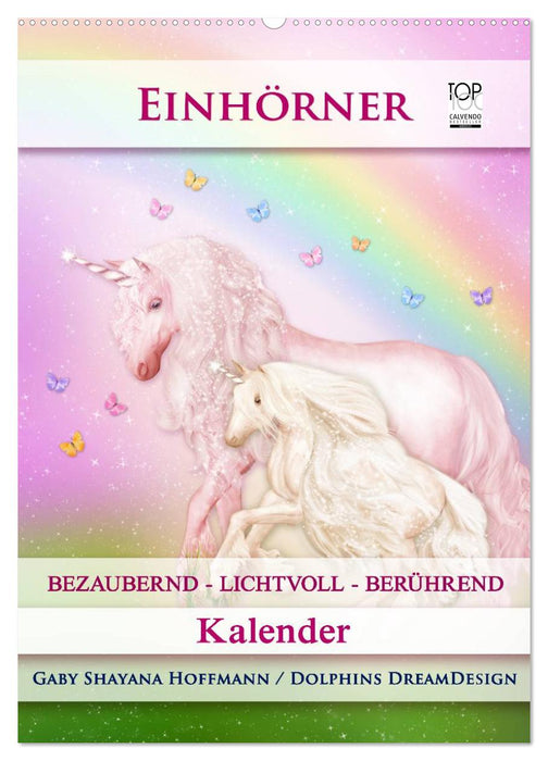 Einhörner - Kalender (CALVENDO Wandkalender 2026)
