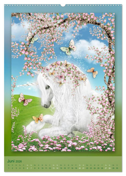Einhörner - Kalender (CALVENDO Wandkalender 2026)