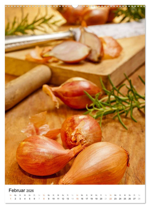 Kräuter, Gewürze & Co. 2026 (CALVENDO Premium Wandkalender 2026)