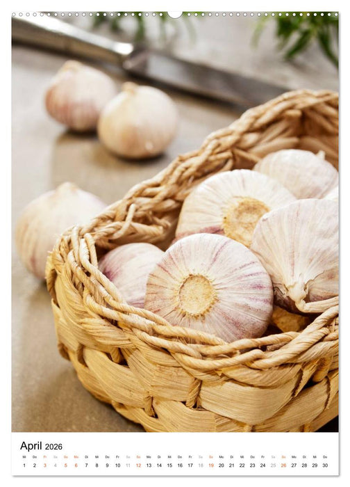 Kräuter, Gewürze & Co. 2026 (CALVENDO Premium Wandkalender 2026)