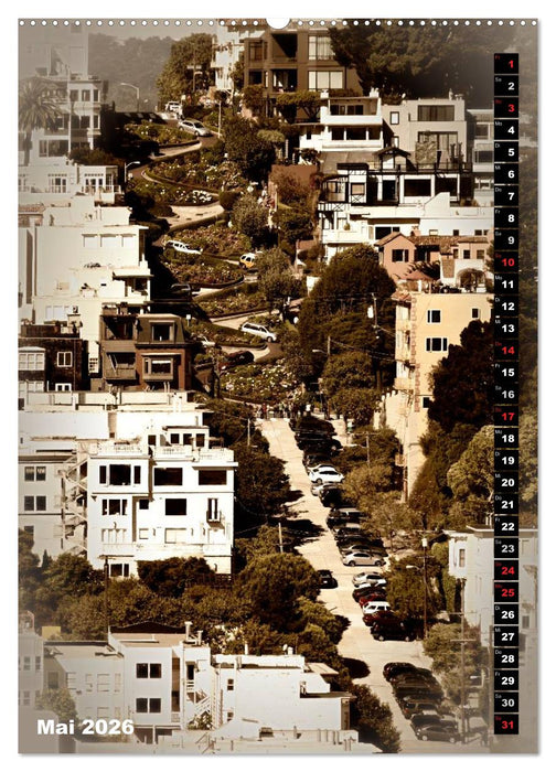 Herrliches Reiseziel... SAN FRANCISCO (CALVENDO Premium Wandkalender 2026)