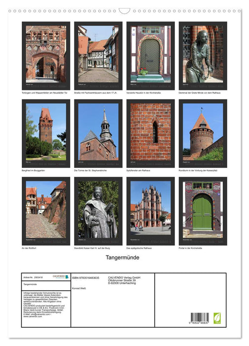 Tangermünde (CALVENDO Wandkalender 2026)