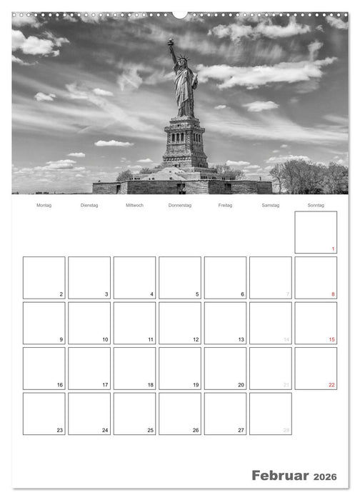 NEW YORK Skylines (CALVENDO Premium Wandkalender 2026)
