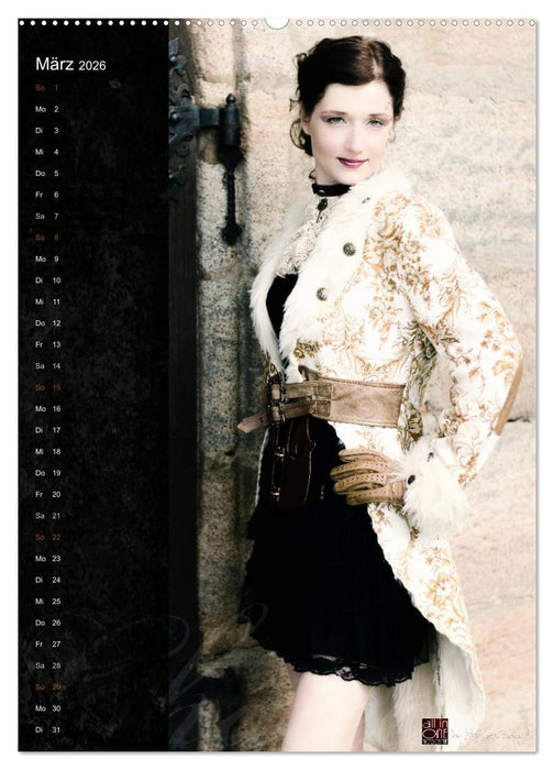Mode au Chateau (CALVENDO Premium Wandkalender 2026)