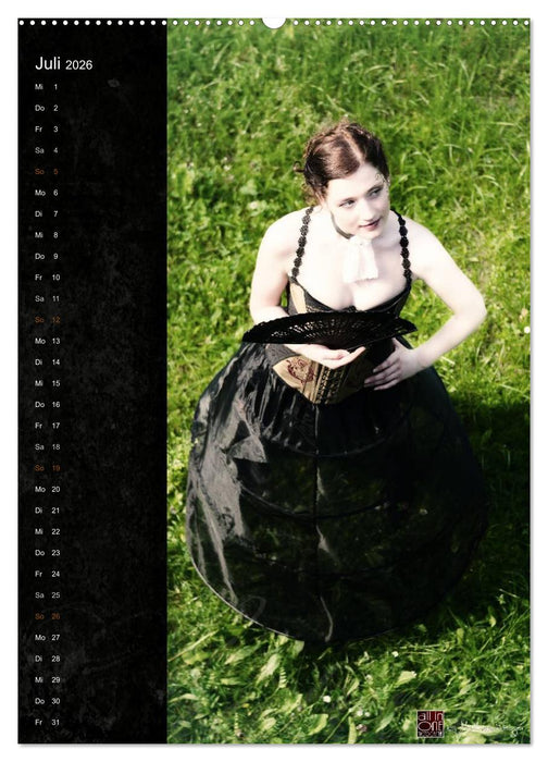 Mode au Chateau (CALVENDO Premium Wandkalender 2026)