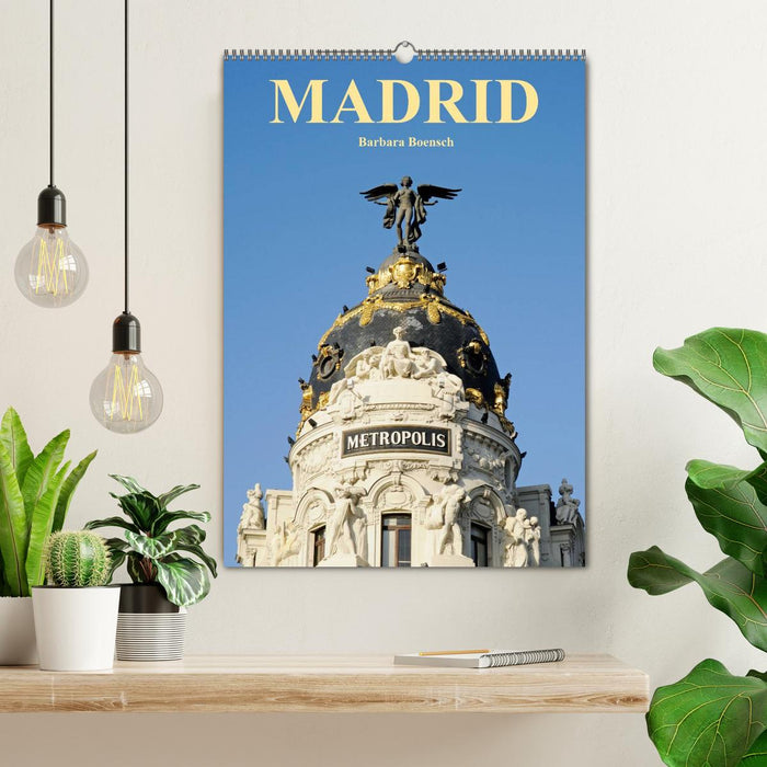 Madrid (CALVENDO Wandkalender 2026)