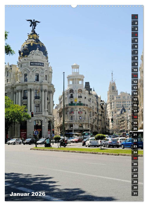 Madrid (CALVENDO Wandkalender 2026)