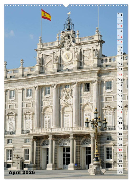 Madrid (CALVENDO Wandkalender 2026)