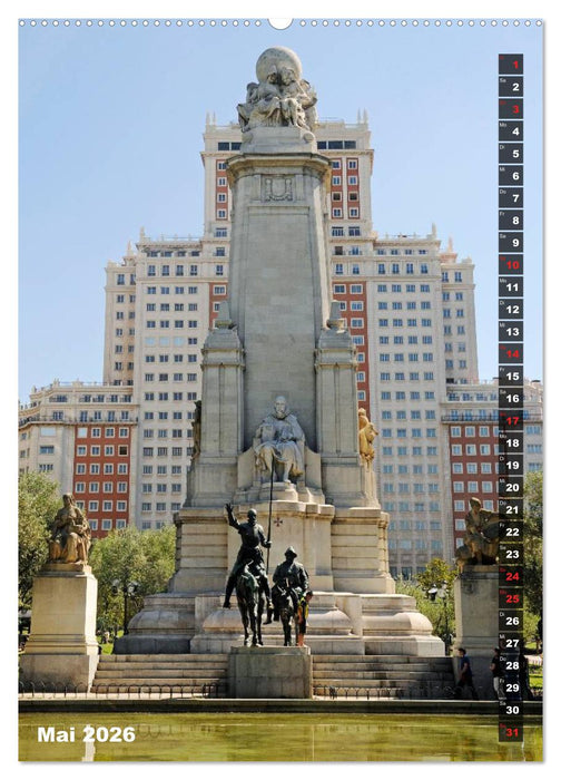 Madrid (CALVENDO Wandkalender 2026)
