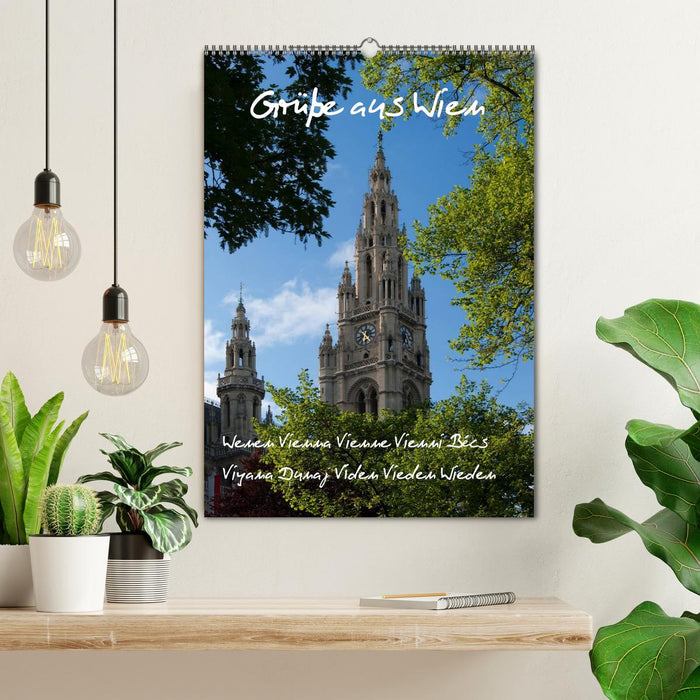 Grüsse aus Wien (CALVENDO Wandkalender 2026)