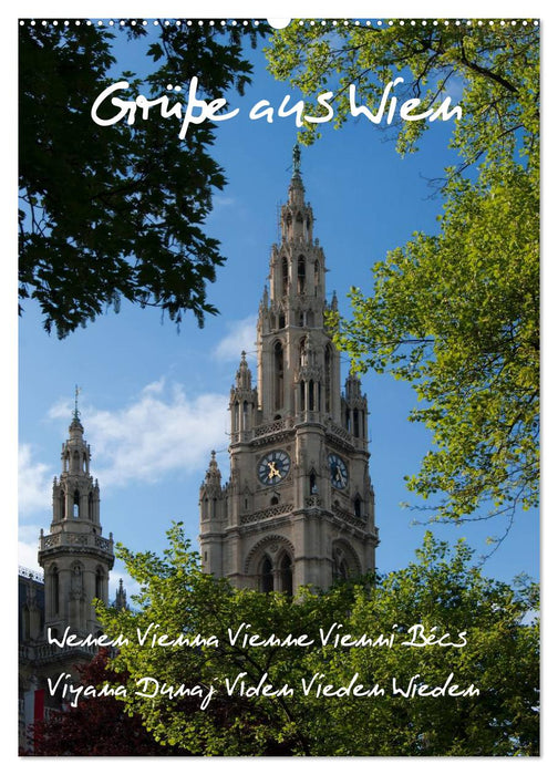 Grüsse aus Wien (CALVENDO Wandkalender 2026)