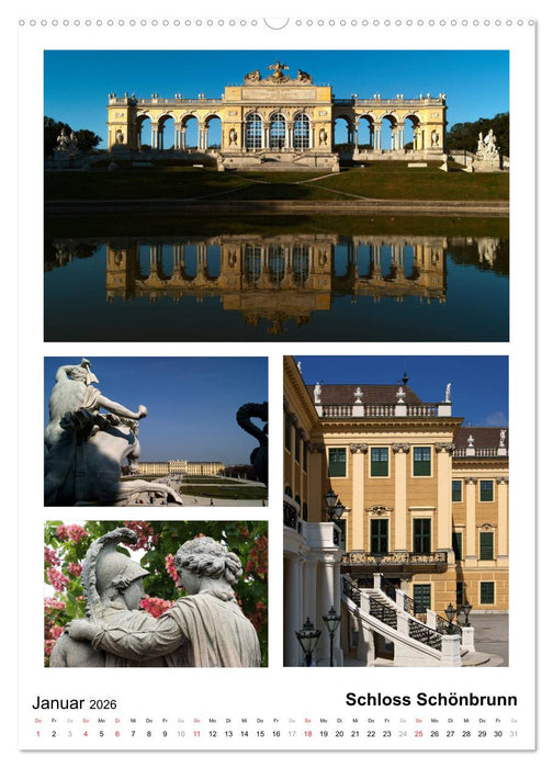 Grüsse aus Wien (CALVENDO Wandkalender 2026)
