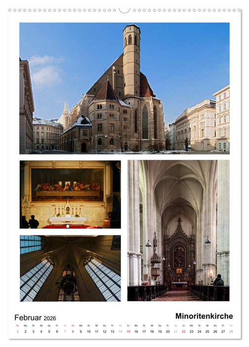 Grüsse aus Wien (CALVENDO Wandkalender 2026)