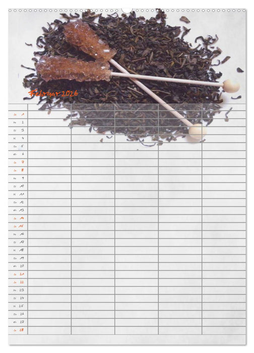 Familienplaner für die Küche. (CALVENDO Wandkalender 2026)